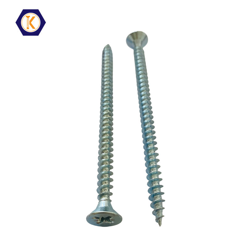 Qu'est-ce qui fait des vis pour panneaux d'aggloméré Torx à tête plate zinguée le meilleur choix pour une fixation durable du bois ?